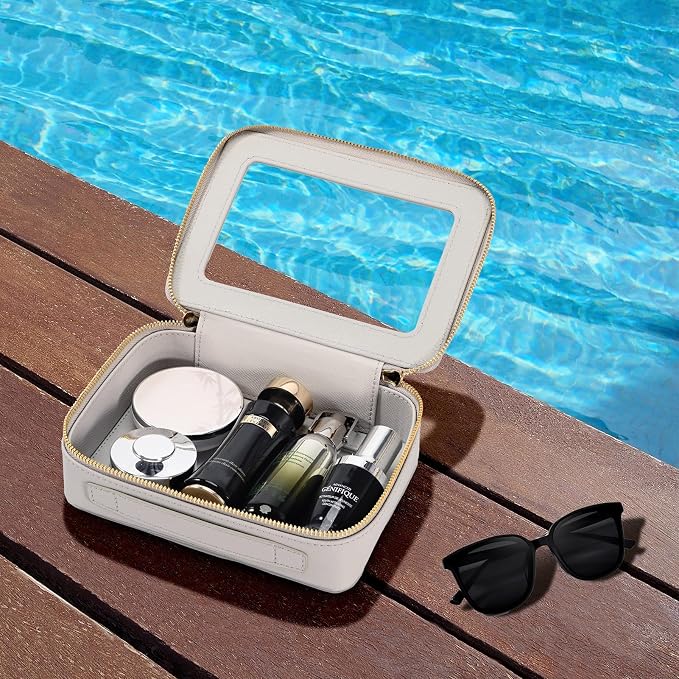 Aveniee Clear Makeup Bag Organizer, Travel Toiletry Bag