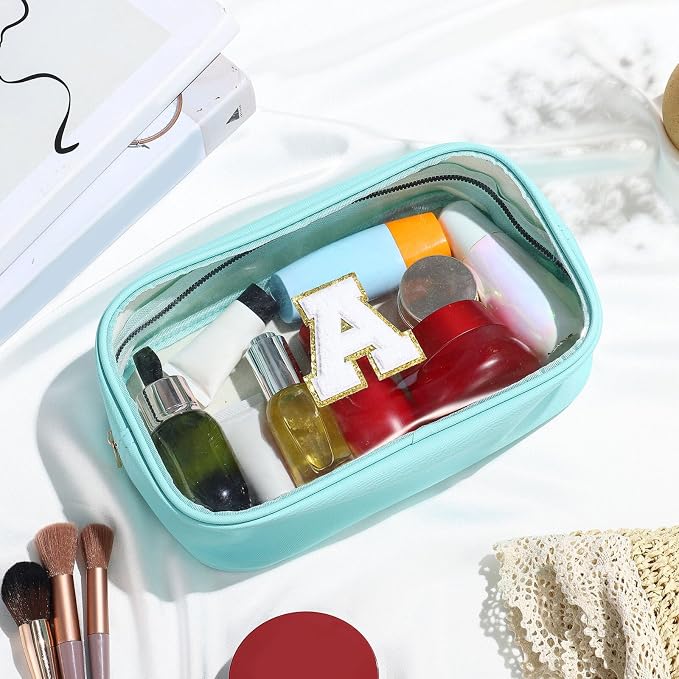 YOOLIFE Initial Make Up Bag Travel Toiletry Bag