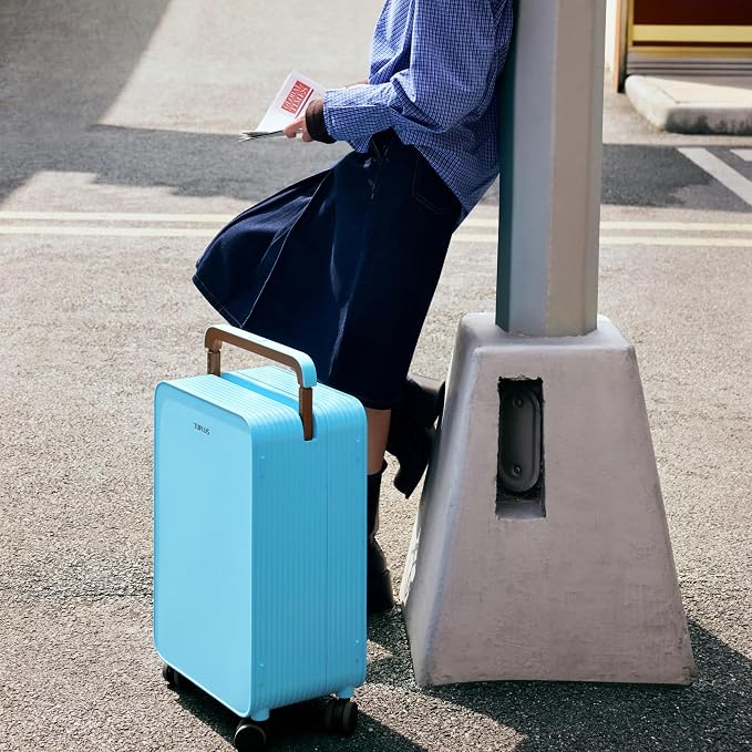 TUPLUS 20” Carry-On Hardside Luggage Lightweight ABS Travel Suitcase