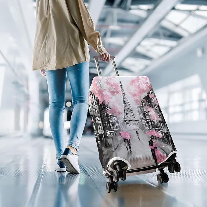 Travel Luggage Cover Suitcase Protector Fits 18-32 Inch Wheel Covers