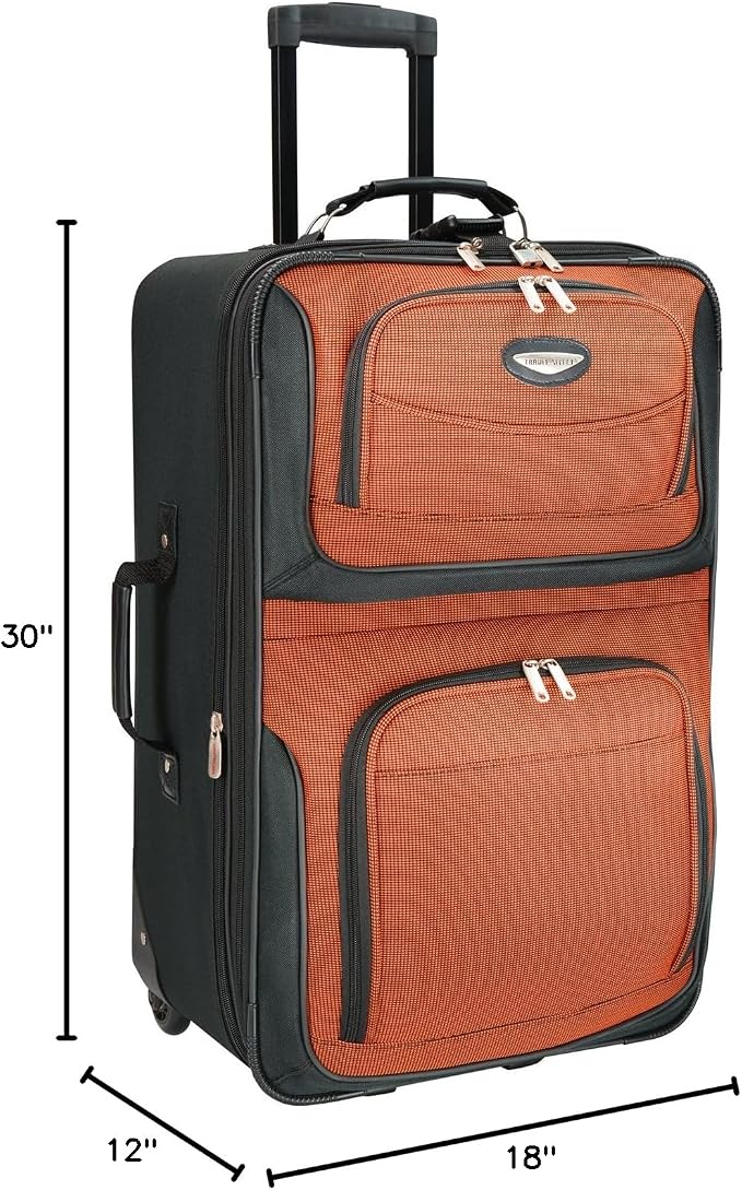 Travel Select Amsterdam 4-Piece Softside Expandable Rolling Luggage Set