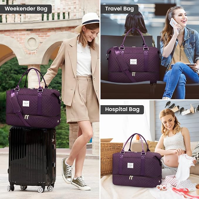 LOVEVOOK Travel Duffle Bag, Weekender Bags