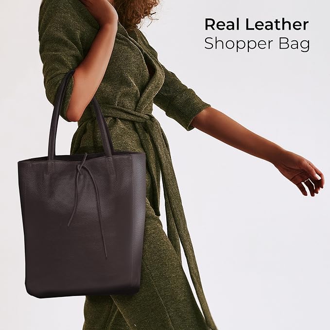 Italian Calf Leather Tote for Women