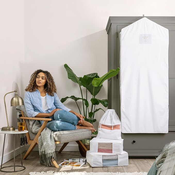 Hayden Hill Luxury Organic Cotton Garment Storage Bag