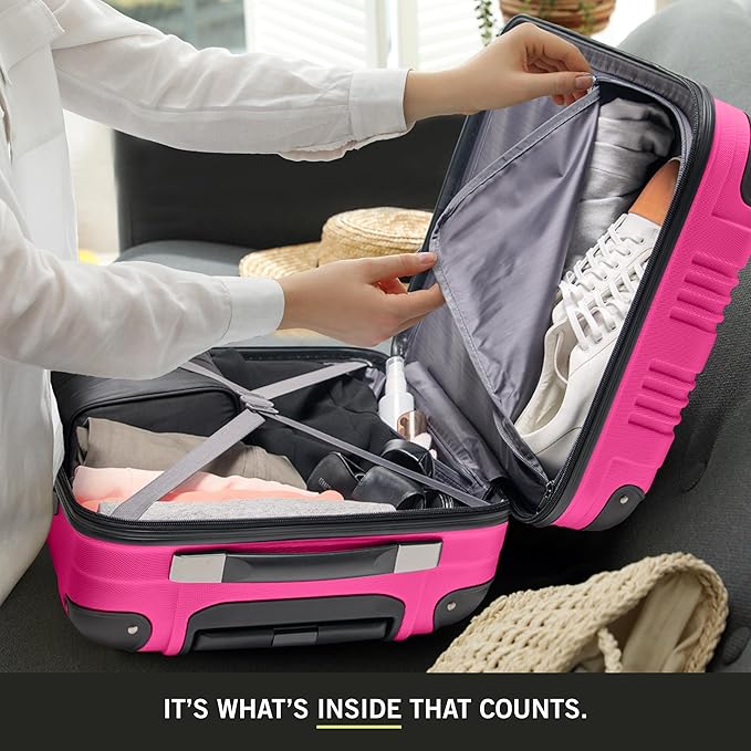 Kenneth Cole REACTION Out of Bounds Lightweight Hardshell 4-Wheel Spinner