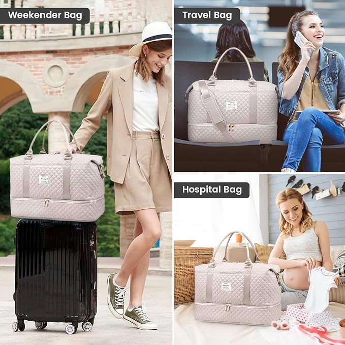 LOVEVOOK Travel Duffle Bag, Weekender Bags