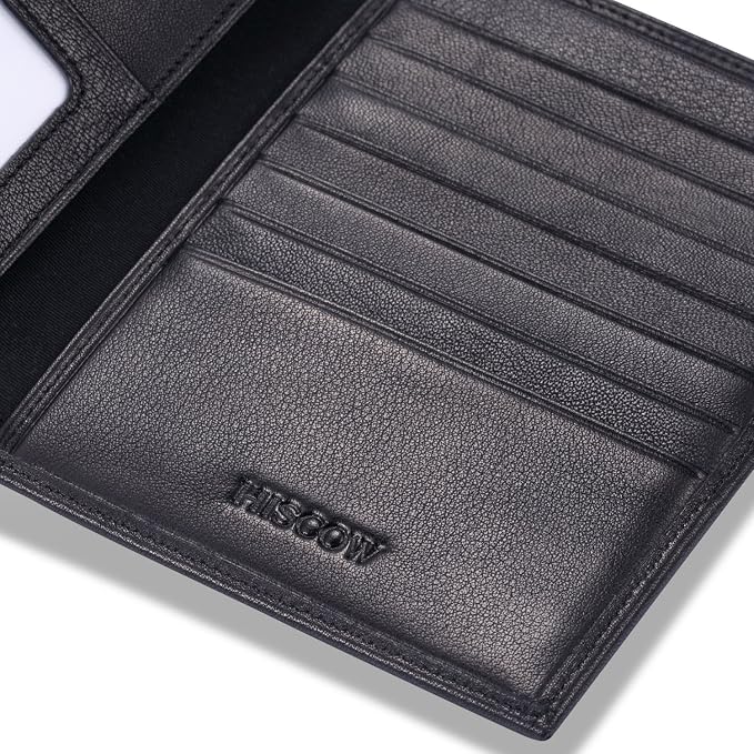 HISCOW Italian Leather Passport Holder