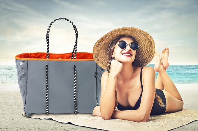 QOGiR Neoprene Multipurpose Beach Bag Tote