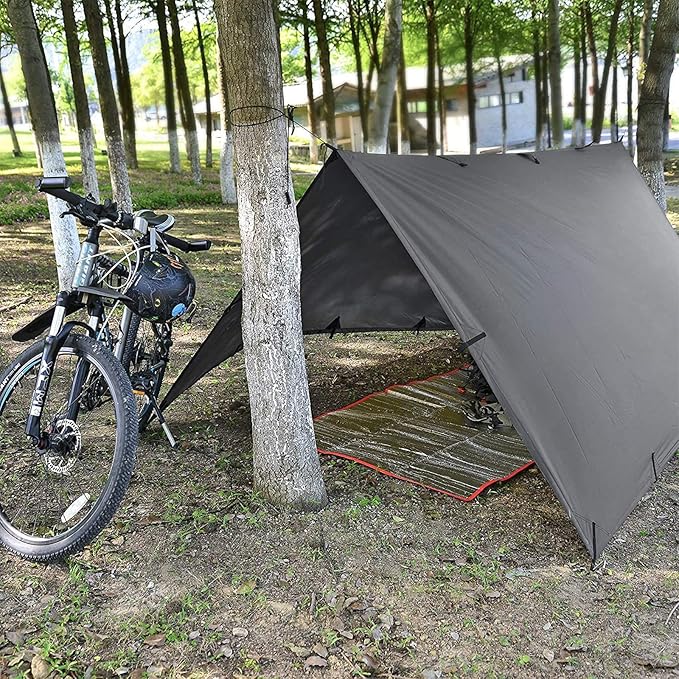 KALINCO Tent Tarp, Picnic Mat Camping Tarp Tent Hammock Tarp, pu Waterproof
