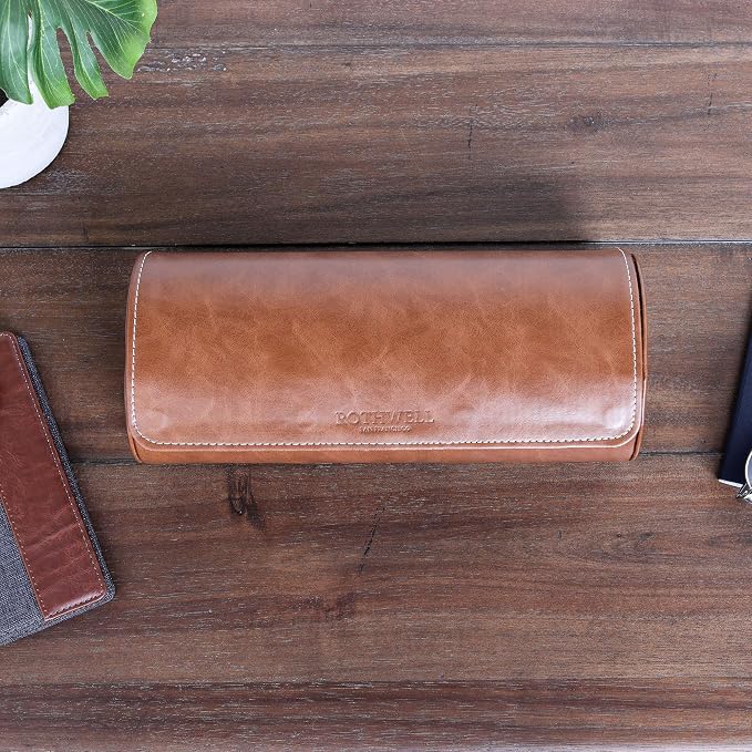 ROTHWELL Watch Roll Travel Case