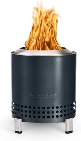 Solo Stove Mesa XL 7" Gunmetal Tabletop Fire Pit | Wood & Pellet Fueled