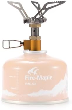 Fire-Maple FMS-300T Portable Camping Stove Ultra Light Titanium Gas Stove