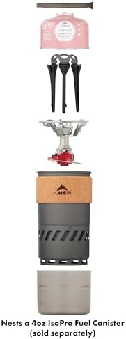 MSR Switch Lightweight Backpacking and Camping Stove System