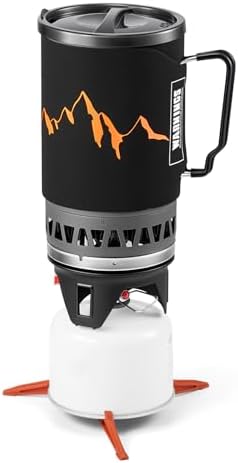 Odoland 1.4L Heat Exchanger Camping Stove Outdoor Camping Cookware
