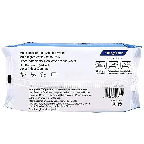 MagiCare 75% Large Alcohol Wipes