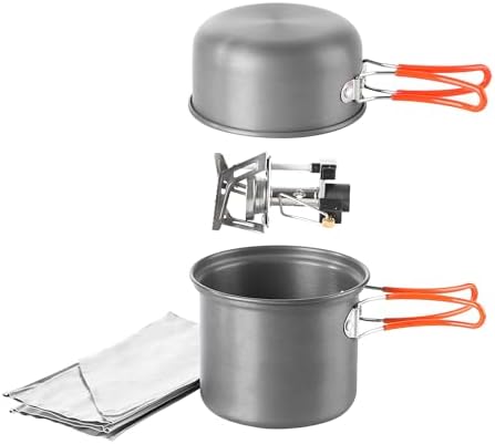 Fire-Maple Camping Pot Bowl Foldable Backpacking Solo Cooking Set