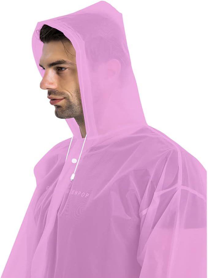Rain Coats - Reusable EVA Rain Ponchos