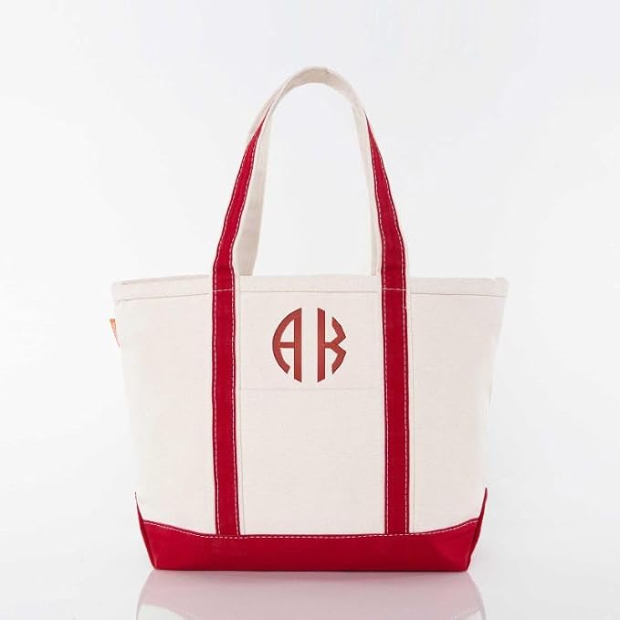 CB STATION Medium Classic Canvas Tote Bag