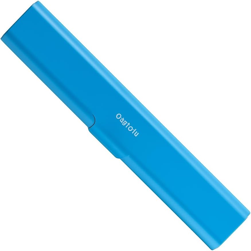 Wider Aluminum Toothbrush Travel Case, Portable Travel Toothbrush Holder