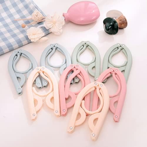 20 Pcs Foldable Travel Hangers