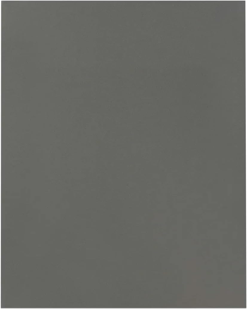 JAM PAPER Custom Printed Semi-Gloss Folders with Round Corner Pockets - Personalized Logo & Text - 10 pt C2S - Grey - 250/Pack