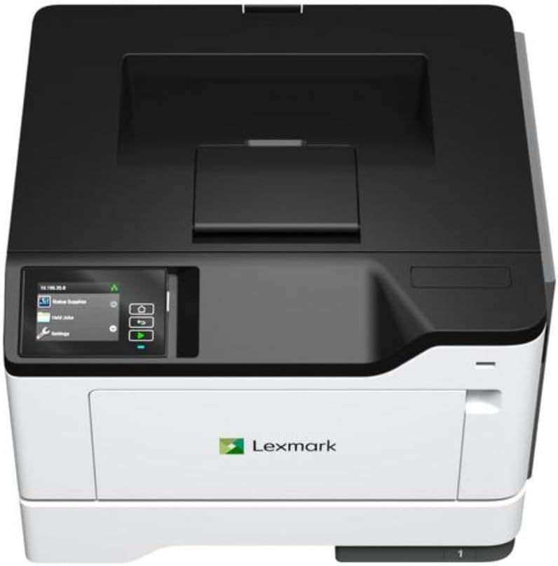 Lexmark MS531dw Monochrome Laser, Integrated Duplex (2-sided printing), Energy Star, Print Speed: Up to 46 ppm, Recommended Monthly Page Volume: 2000-15000 pages, 2.8 inch, Color touch screen(38S0300)