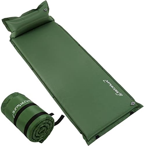 Clostnature 2in Lightweight Self Inflating Sleeping Pad for Camping