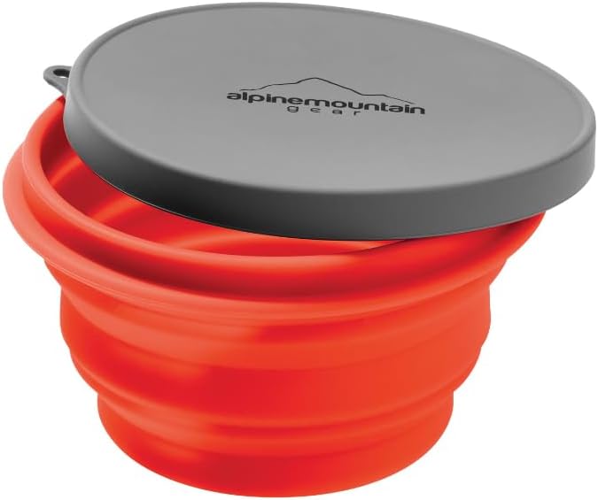 Collapsible Silicone Bowl with Lid
