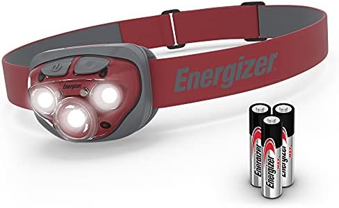 Energizer PRO-315 LED Headlamp, IPX4 Water Resistant Headlamps, High-Performance Head Light for Outdoors, Camping, Running, Storm, Survival LED Light for Emergencies (Batteries Included)