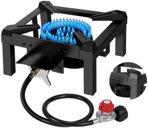 BESTFIRE Propane Burner 100K BTU for Outdoor Cooking