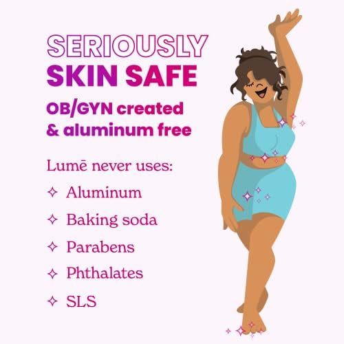 Lume Acidified Deodorant Wipes