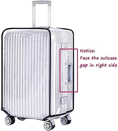JenKin Luggage Protector Suitcase Cover PVC Waterproof Travel Suitcase Fits