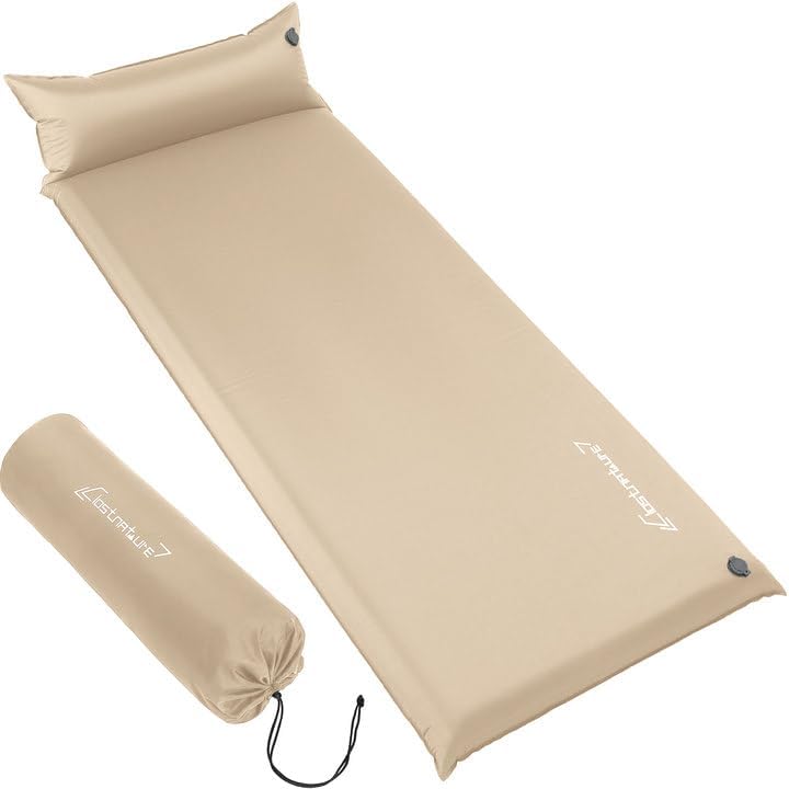 Clostnature 3in Lightweight Self Inflating Sleeping Pad for Camping