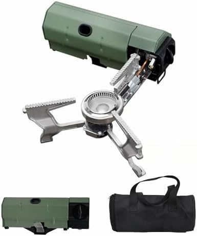 Foldable Gas Camping Stove with Bottle Opener, Backpacking Tool, GS330