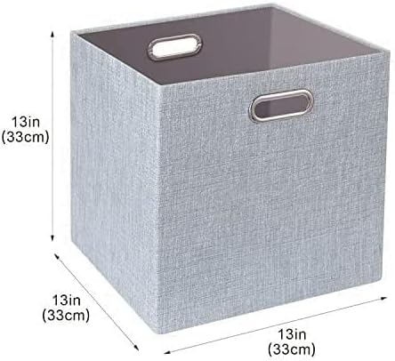 Thicker Fabric Storage Cubes 13 inch Collapsible Storage Bins