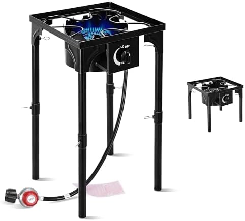 Outdoor Camping Stove, 130000 BTU Single Burner