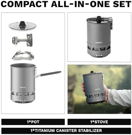 Fire-Maple Petrel Quickboil Pro Cooking System Ultralight Stove Pot Set