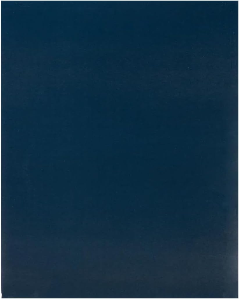 JAM PAPER Custom Printed Semi-Gloss Folders with Round Corner Pockets - Personalized Logo & Text - 10 pt C2S - Navy Blue - 100/Pack