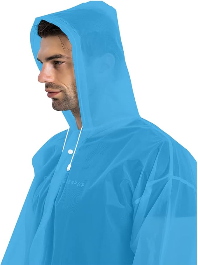 Rain Coats - Reusable EVA Rain Ponchos