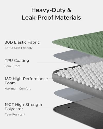 Acacia 4" Thick Self Inflating Sleeping Pad with Foam, Innovative Y-Shaped Telescopic Structure, Ultraportable Camping Air Mattress with Pump Sack, Easy Roll Up Sleep Bed for Travel Tent Car