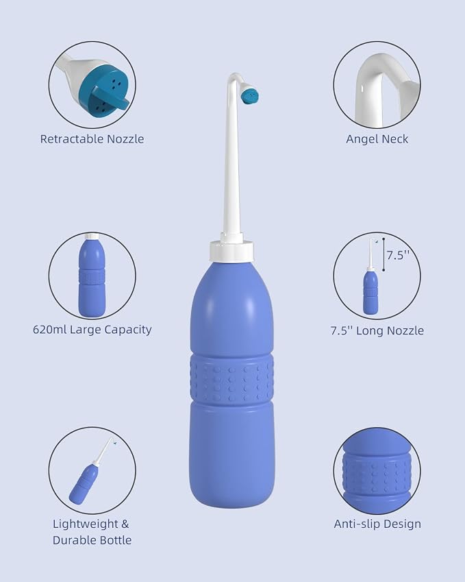 Hibbent Portable Bidet Sprayer and Travel Bidet