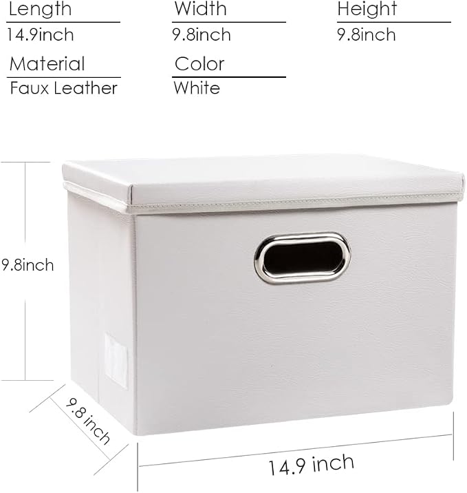 PRANDOM Foldable Storage Bins