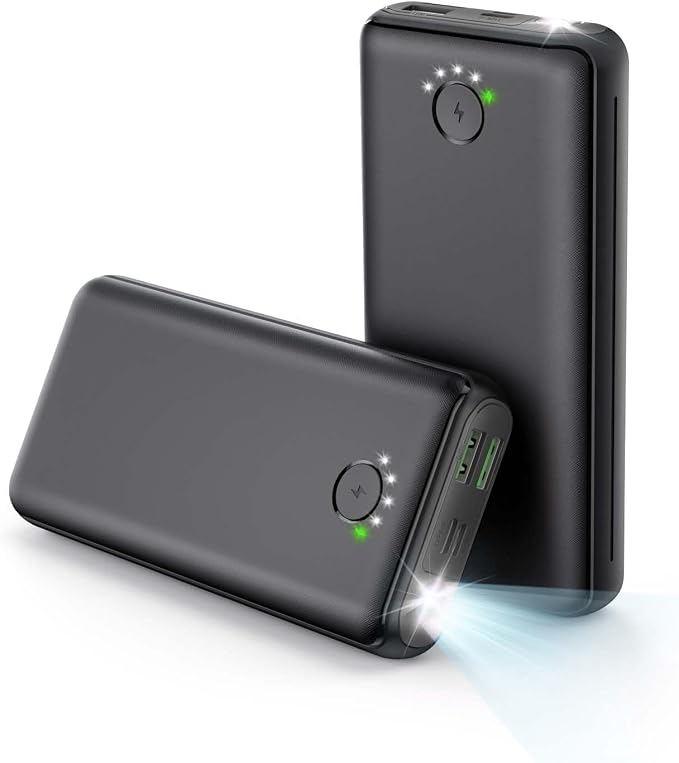 Portable Charger Power Bank 40000mah, USB C Fast Charging 22.5W External