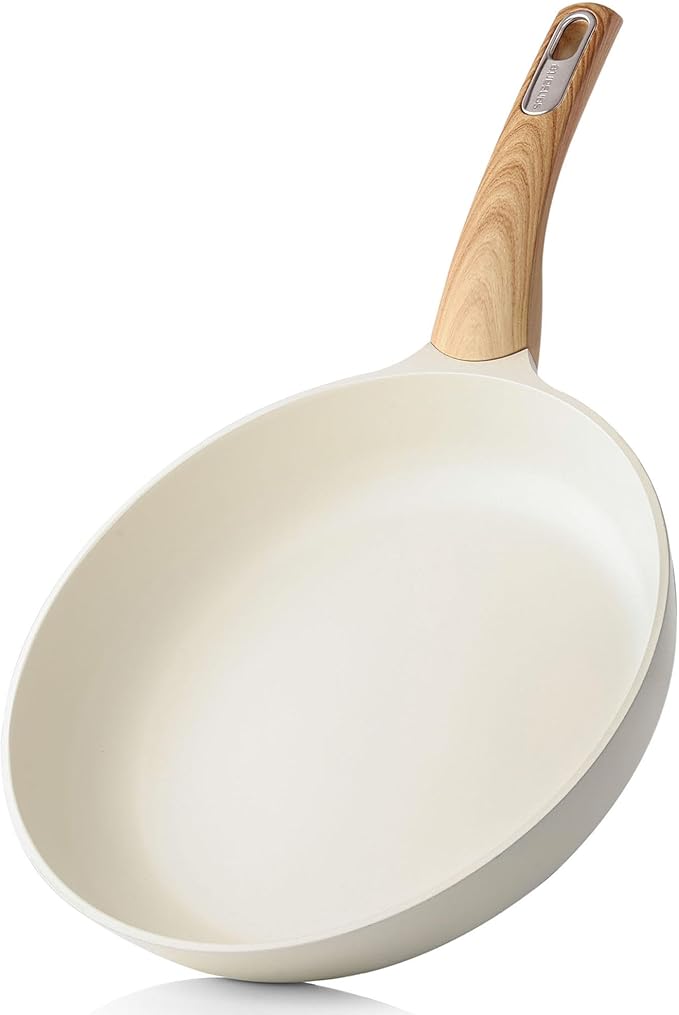 SENSARTE Ceramic Nonstick Frying Pan Skillet 11Inch Non Stick Omelette Pans