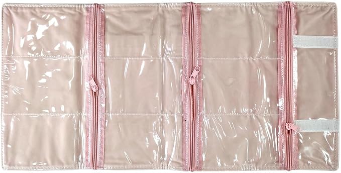 Travel Jewelry Roll Bag Portable Organizer Pouch