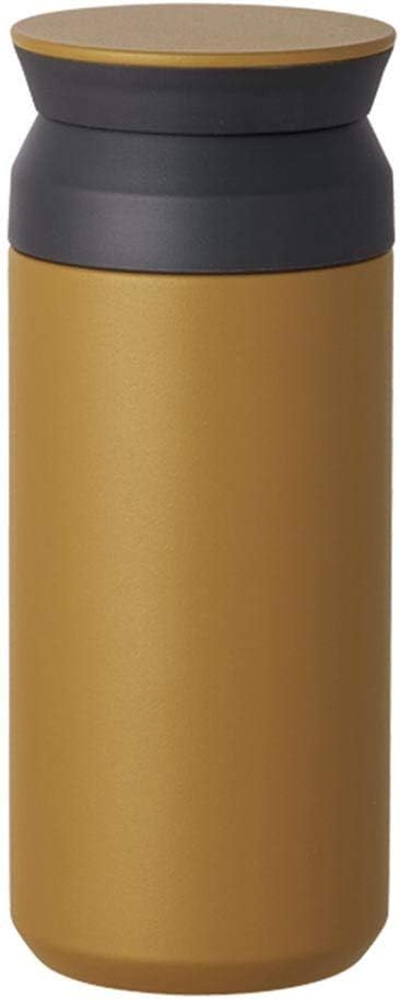KINTO 20947 Travel Tumbler, 16.9 fl oz (500 ml), Coyote, Vacuum Double Wall Construction, Heat and Cold Retention