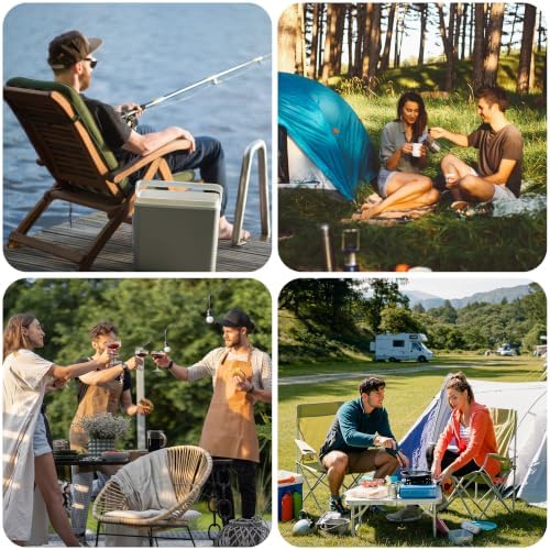 Veralune Camping Stove, Portable Gas Stove, 57500 BTU High Power