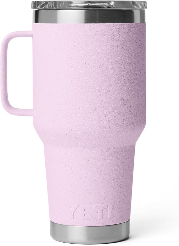 YETI Rambler 30 oz Travel Mug, Stainless Steel, Vacuum Insulated