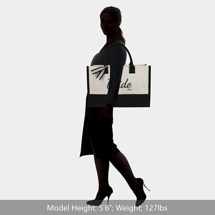 TOPDesign Canvas Tote Bag, Bridal Shower Gifts