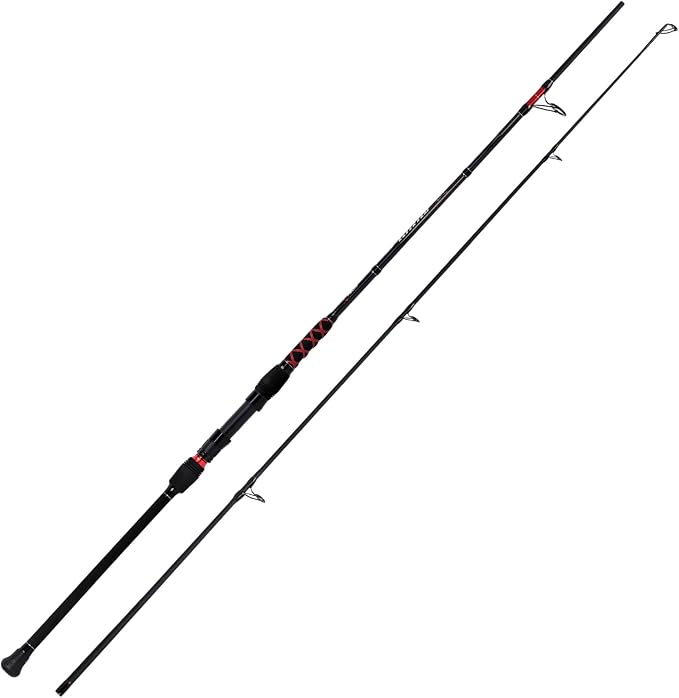 Fiblink Surf Spinning Fishing Rod 2-Piece/3-Piece Carbon Fiber Travel Fishing